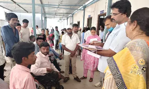 Re-assessment Camp Held for Previously Certified Disabled Persons