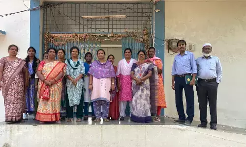 Protest for Resolution of KGBV, URS and Samagra Shiksha Employees’ Issues