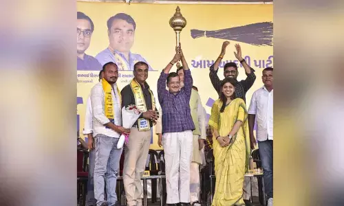 Gujarat: Kejriwal accuses BJP, Congress of ignoring people after elections Gujarat: Kejriwal accuses BJP, Congress of ignoring people after elections