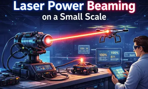 Laser Power Beaming on a Small Scale