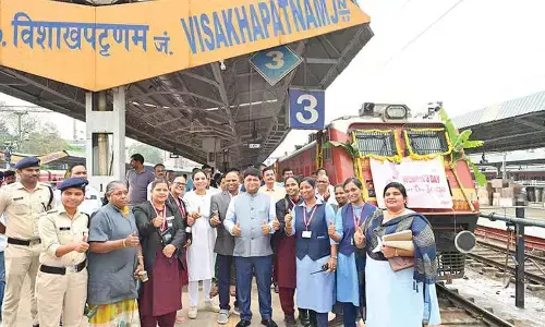 All-women crew train flagged off