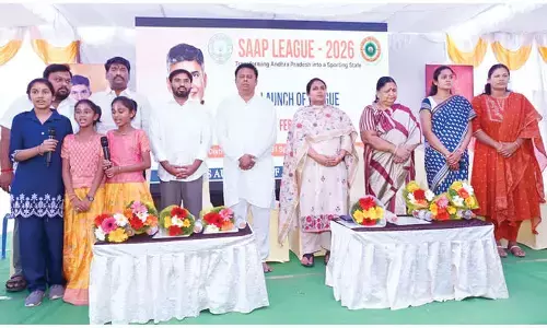 SAAP league launched in Tirupati to identify sports talent