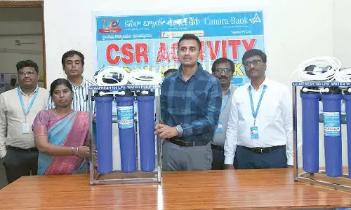 Water purifiers distributed to welfare hostels