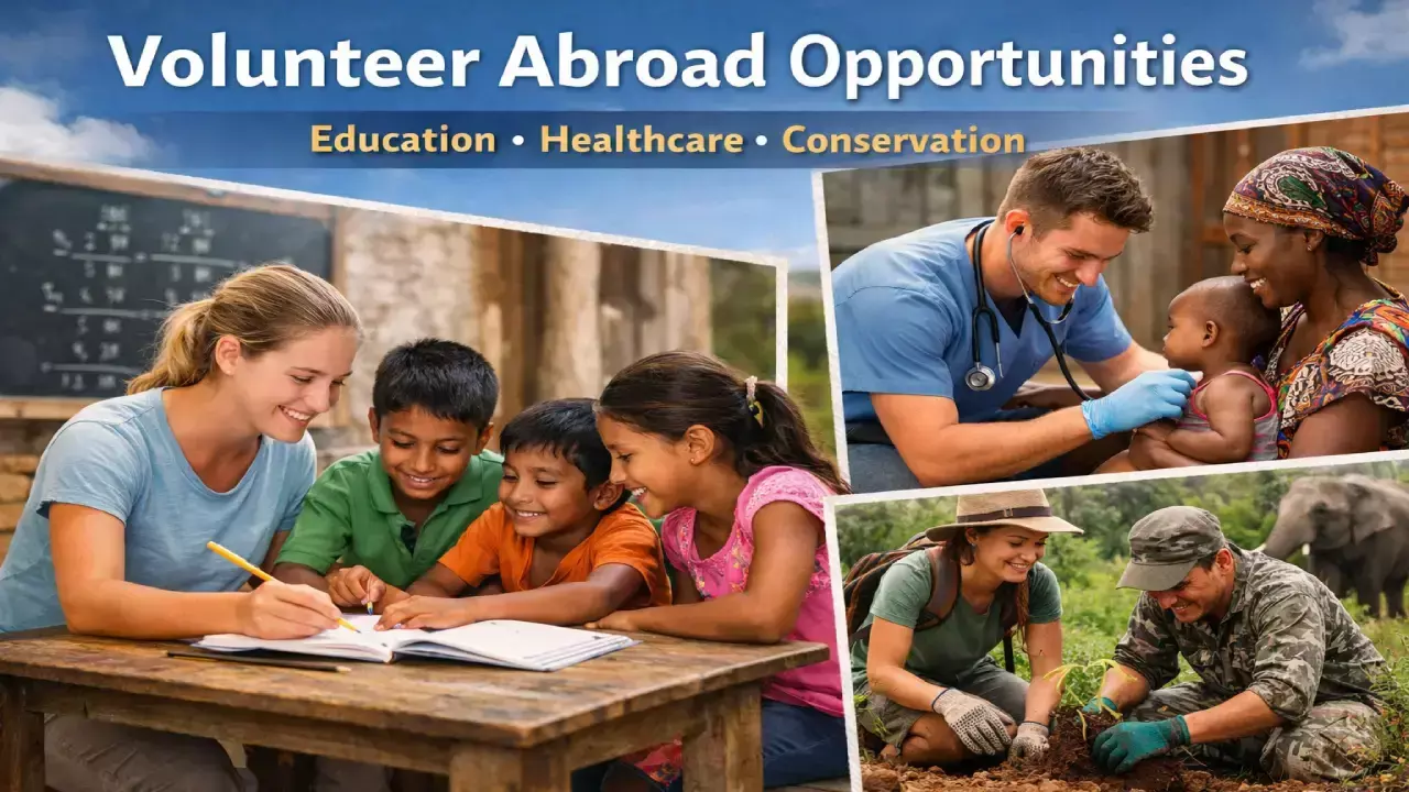 Volunteer Abroad Opportunities Focused on Education, Healthcare, and Conservation