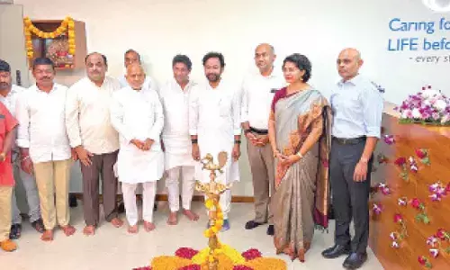 Kishan Reddy opens Nest Fetal Medicine Centre