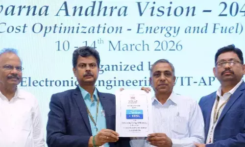 Collaboration between Energy Efficiency Services Limited (EESL) and VIT-AP University for a “Smart Sustainable Campus Initiative”