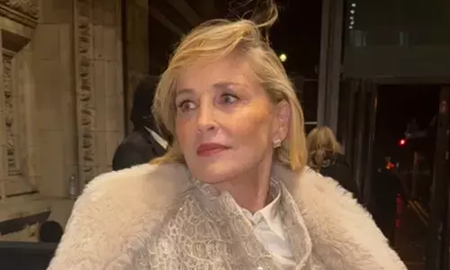 Sharon Stone celebrates 68th birthday with video featuring her 90s charm