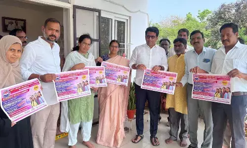 MLA Rajesh Reddy Releases Job Mela Brochure