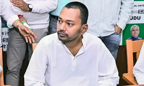 Nishant Kumar visits Janata Dal (United) office for first time after joining party