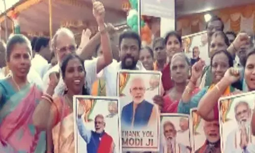 Coimbatore residents thank PM Modi for new railway projects