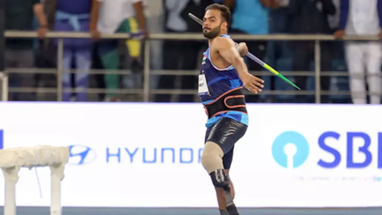 Sumit Antil throws 69.25m as India dominates Day 2 of New Delhi GP