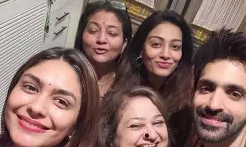 Mrunal Thakur reunites with Kumkum Bhagya co-stars, rekindles fond memories