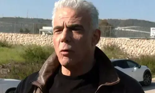 Fighting just war to make sure Israelis are safe: Israels Opposition Leader Lapid