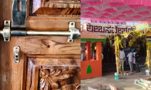 Temple theft continues in Chamarajanagar, burglars steal silver and gold ornaments