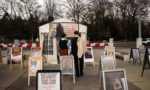 At UNHRC Geneva, photo exhibition highlights Pakistans systemic discrimination and repression of minorities