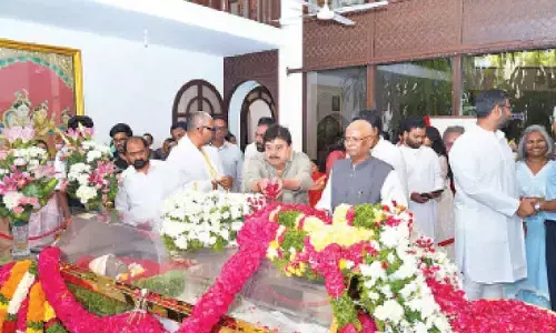 BJP leaders pay tributes to former Union Minister Kavuri