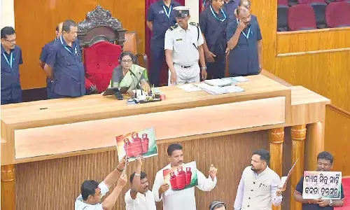 Assembly disrupted over LPG scarcity
