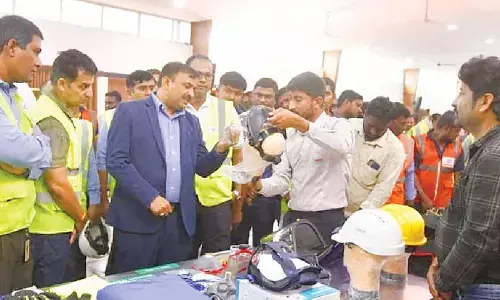 Safety Exhibition organised at AKPL
