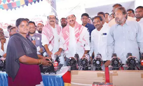 Ponguleti launches devpt & welfare initiatives in Kusumanchi