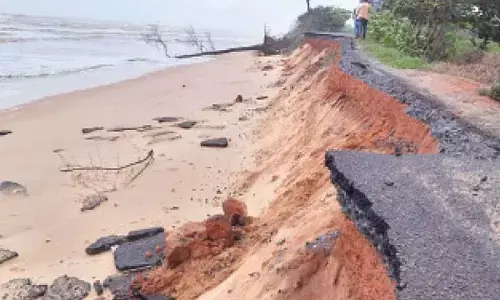 BJP MP raises coastal erosion issue in Lok Sabha