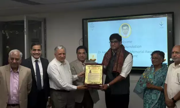 PRASHO Foundation Confers The Dr. Aashrai Sai Venkat Gudlavalleti Memorial Award 2026 On Dr. Lokesh Saini