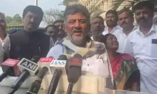 Let the BJP table an official resolution demanding roll back of guarantee schemes: DCM DK Shivakumar