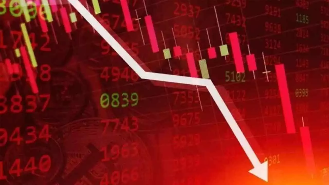 Sensex tumbles 6,723 pts in 14 days Sensex tumbles 6,723 pts in 14 days