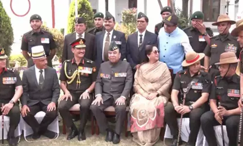 Syed Ata Hasnain thanks PM Modi after taking oath as Bihar Governor