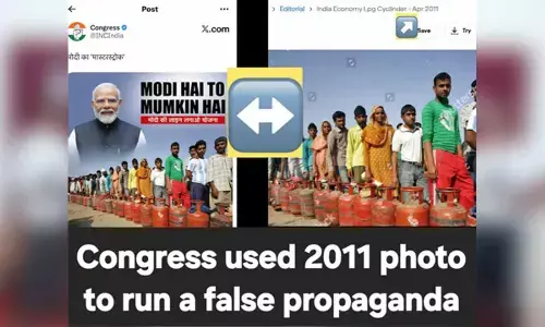 Congress using old photo of 2011 to fuel LPG panic: Kiren Rijiju