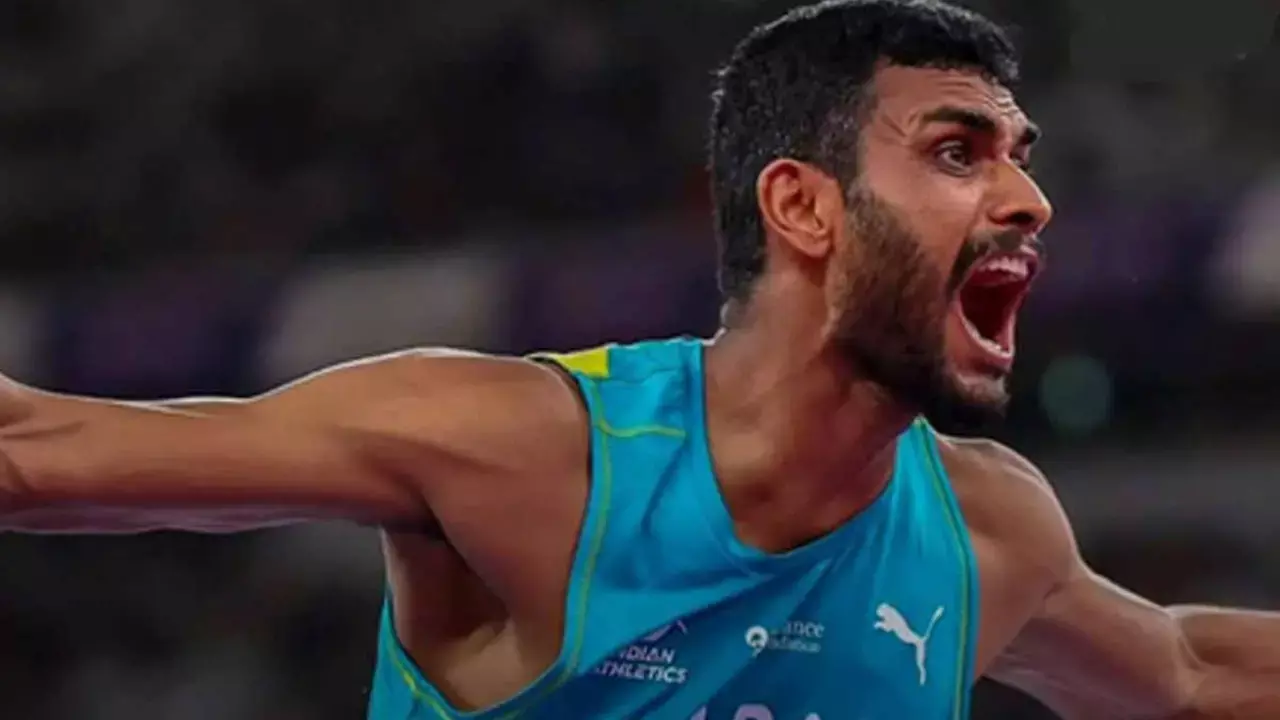 Triple jumper Abdulla Aboobacker wins gold in 5th Indian Open Jumps Competition