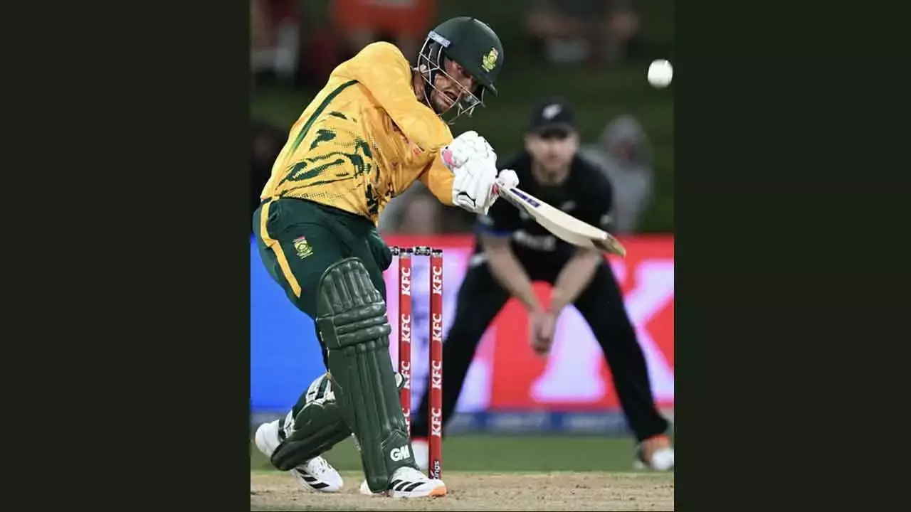 Bowlers grab spotlight as SA beat NZ by seven wickets in low-scoring 1st T20I
