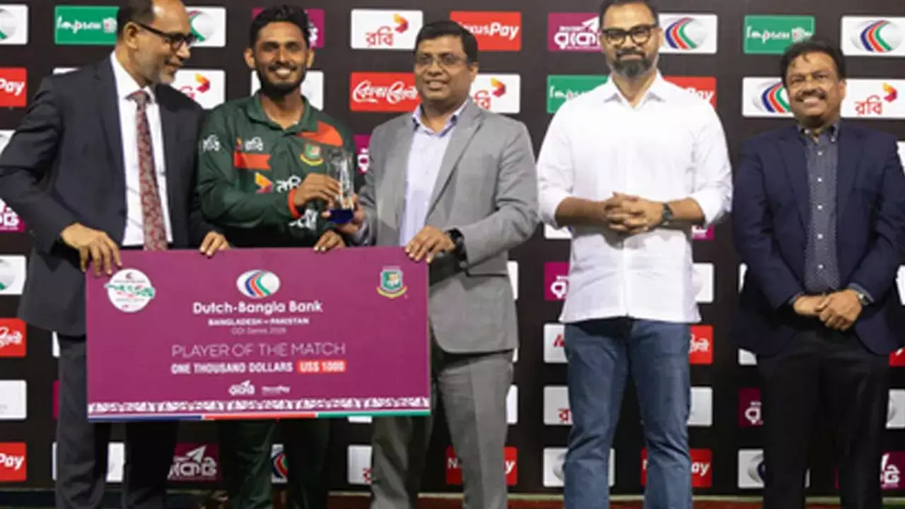 3rd ODI: Tanzid, Taskin, Mustafizur shine as Bangladesh beat Pakistan to clinch series 3rd ODI: Tanzid, Taskin, Mustafizur shine as Bangladesh beat Pakistan to clinch series