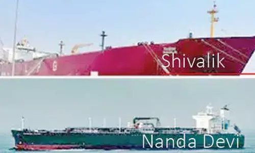 2 more Indian ships safely cross Hormuz 2 more Indian ships safely cross Hormuz