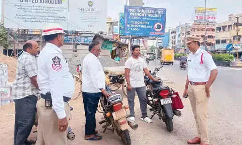 Awareness drive held for bike riders