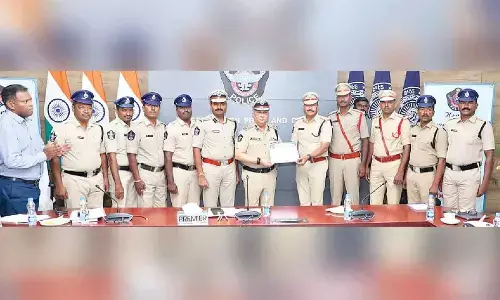 Tirupati cops bag top State award for crime detection Tirupati cops bag top State award for crime detection