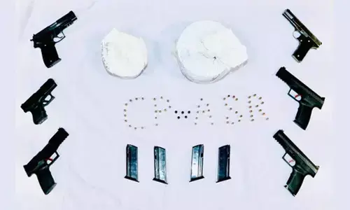 Two cross-border arms-drug smuggling modules busted in Punjab; six arrested