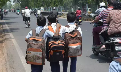 Half-Day Schools to Begin from Tomorrow in AP, Telangana Half-Day Schools to Begin from Tomorrow in AP, Telangana