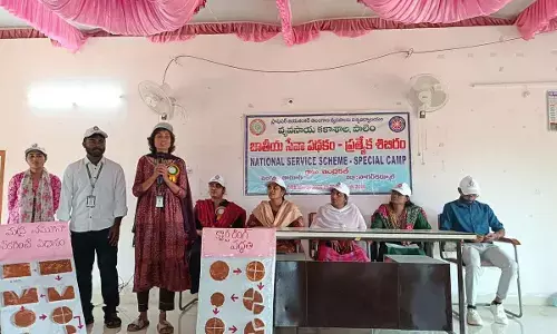 NSS Agricultural Students Promote Organic Farming NSS Agricultural Students Promote Organic Farming