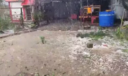 Manipur CM orders relief measures after hailstorm damages houses ​