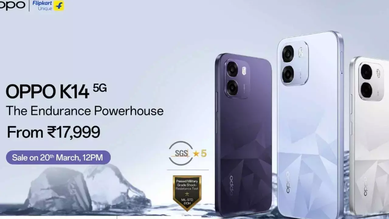 OPPO Launches K14 5G in India, The Endurance Powerhouse Redefining Battery Life and Smoothness Starting INR 17,999