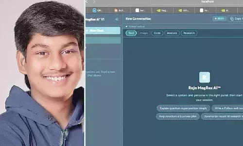 13-year-old Hyderabad student deveops multi-system AI architecture