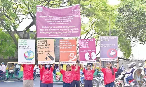 Taking kidney health warning to city’s busiest junctions