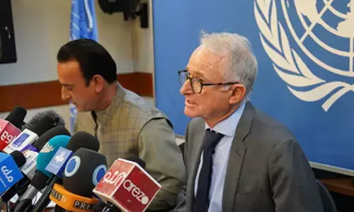 UN Special Rapporteur dismayed by Paks strike in Kabul, urges de-escalation
