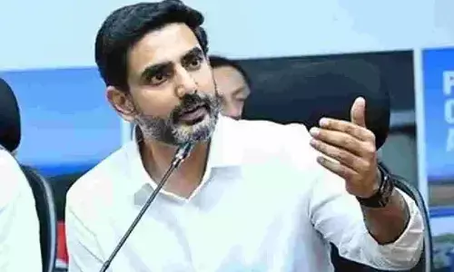 Minister Nara Lokesh inspects Mylavaram school after meal allegations