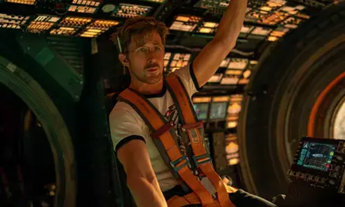 Ryan Gosling says he got the manuscript of Project Hail Mary at the start of COVID 19!