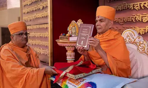 BAPS swami Bhadreshdasji’s work Prasthanachatushtaye Brahmaghosha receives national honour