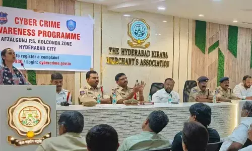 Cyber Crime Awareness Program Successfully organised by Police Department and Kirana Merchants Association