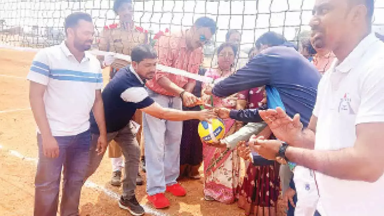 Kiran Reddy graces Aurora University Sports Meet