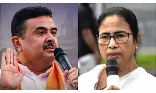 Mamata locks horns with BJP’s Suvendu again