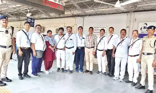 Waltair Division holds surprise ticket checking drive